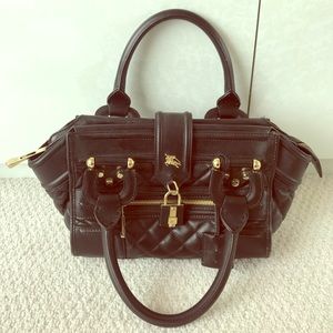Burberry Quilted Leather Manor Bag PRICED TO SELL
